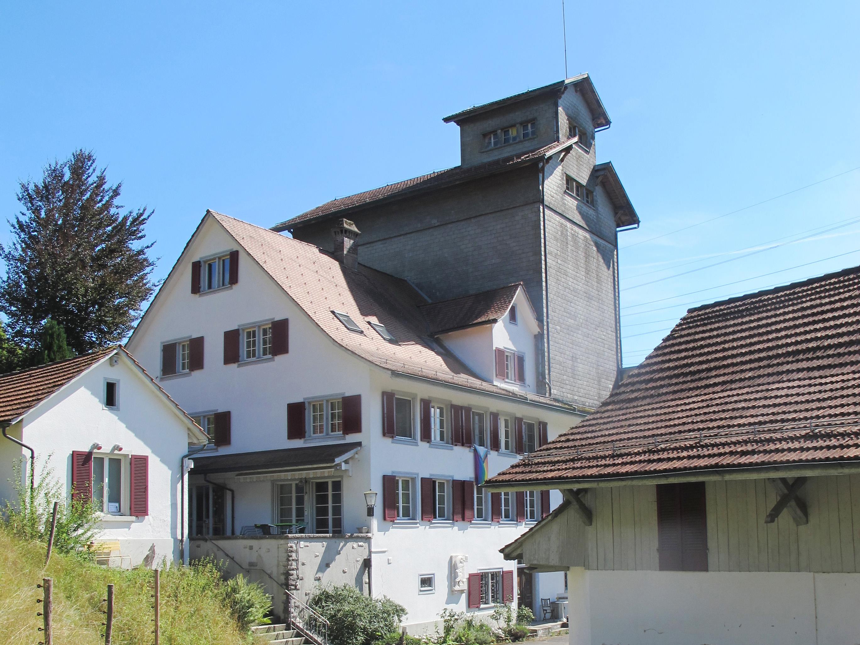 Eine Führung auf dem Jakob-Stutz-Weg mit Theaterszenen
